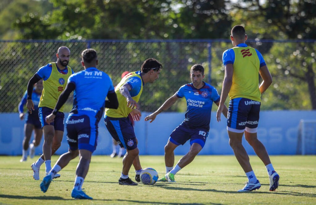 treino do bahia no ct 16