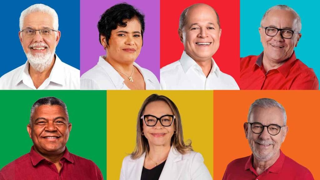 Todos deputados federais do PT Bahia assinam PEC pelo fim da escala 6×1 Montagem Deputados Federais Easy Resize.com