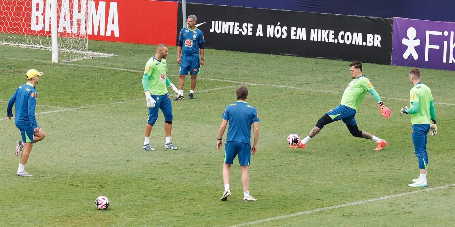 Selecao brasileira se prepara em Belem para jogos das Eliminatorias