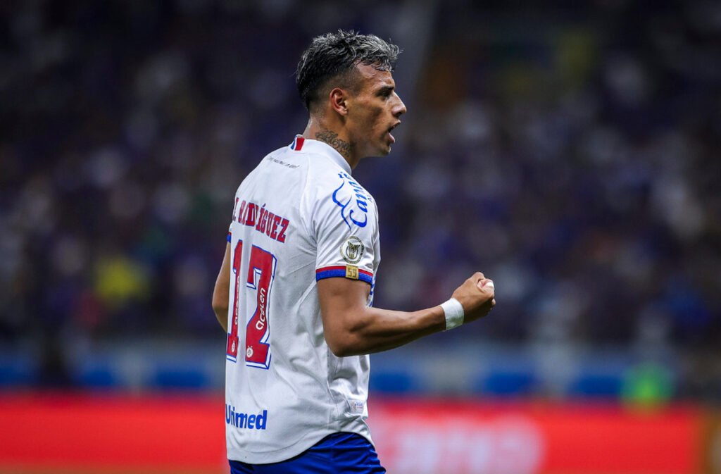 lucho rodriguez em jogo do bahia