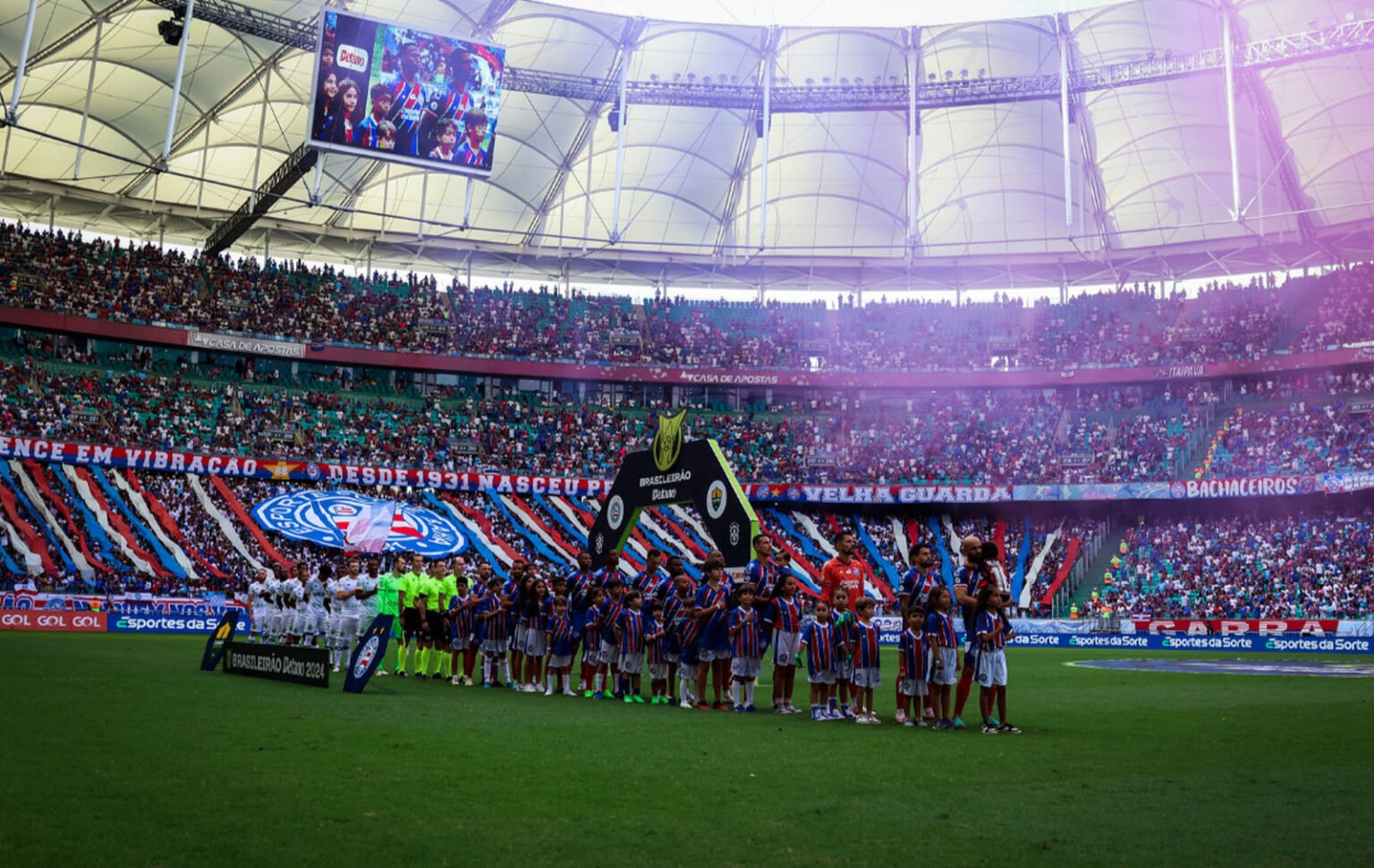 Jogadores citam Fonte Nova como um dos estádios mais difíceis de jogar Arena Fonte Nova 2