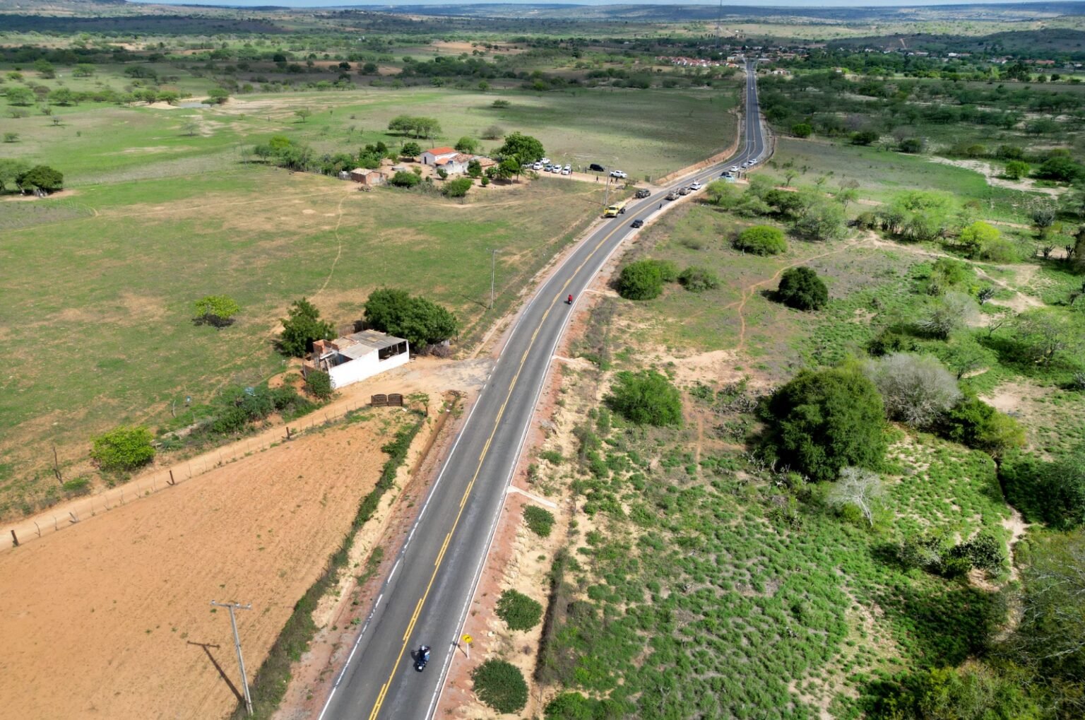 Moradores de Água Fria comemoram entrega de pavimentação, reforma de escola e novos investimentos em infraestrutura e saneamento básico Logo