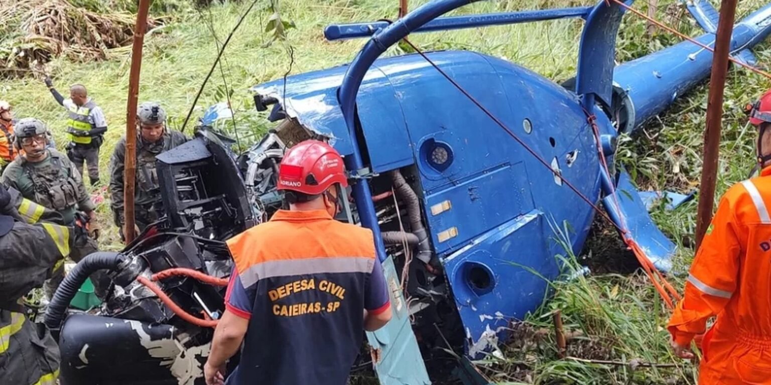 Menina sobrevivente de acidente de helicóptero deve ter alta hoje