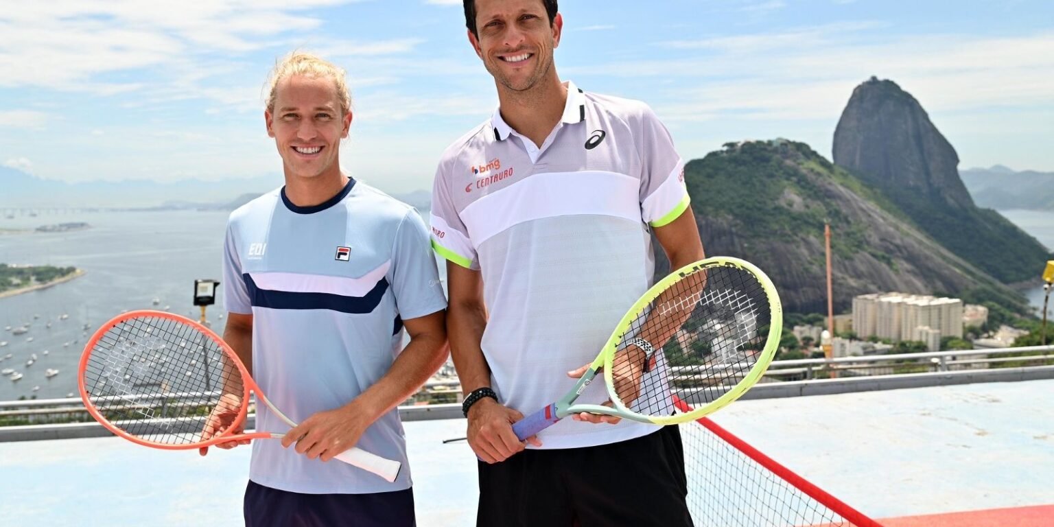 Marcelo Melo e Rafael Matos sao campeoes de duplas no