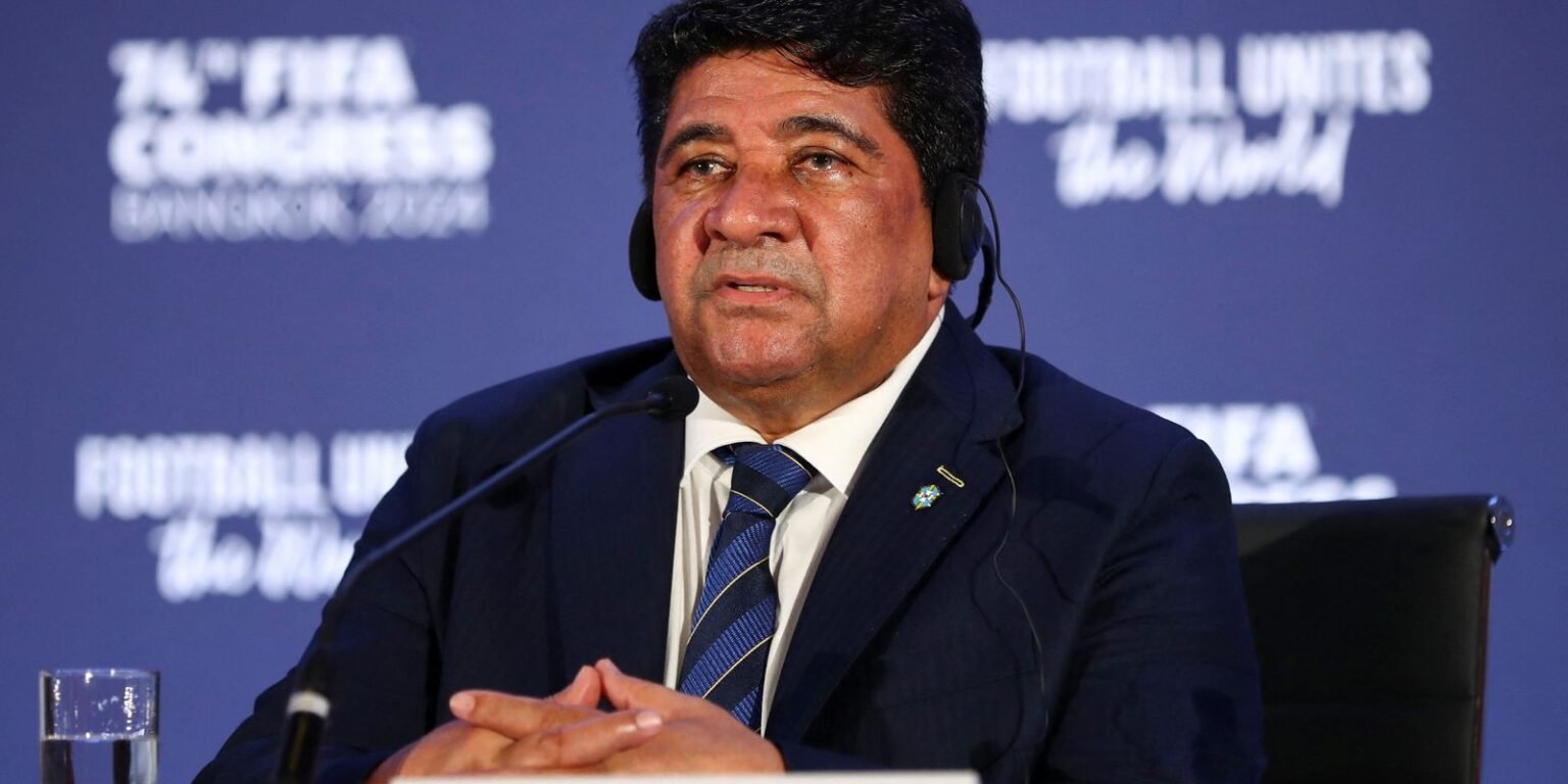 Ednaldo Rodrigues e afastado da presidencia da CBF