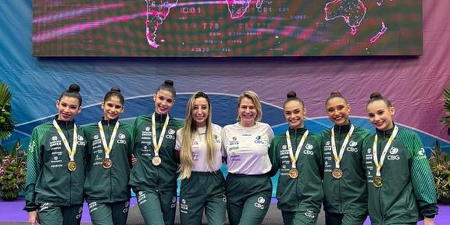 Ginastica Ritmica Brasil fecha etapa da Copa do Mundo com