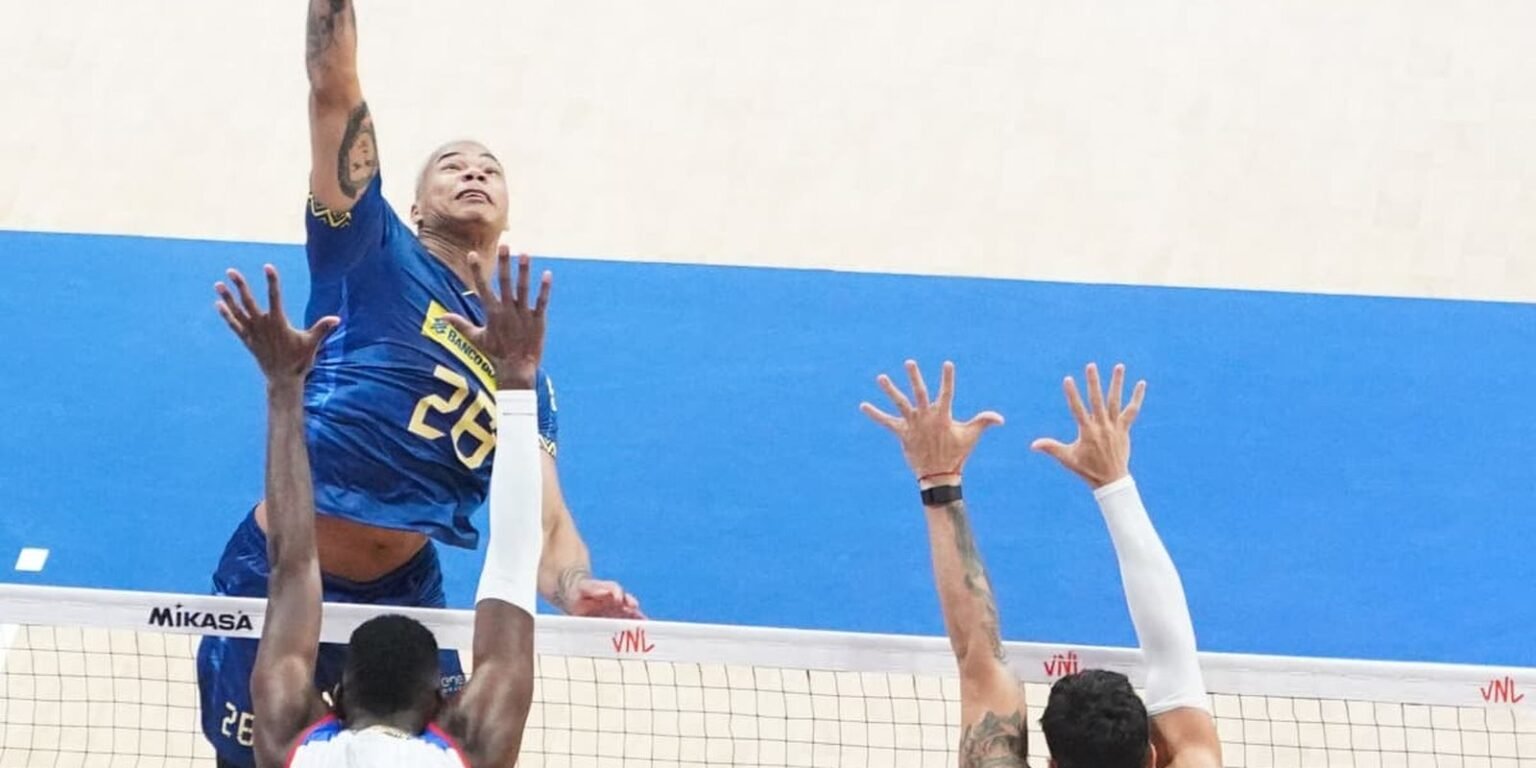 Brasil luta muito mas e derrotado por Cuba na Liga