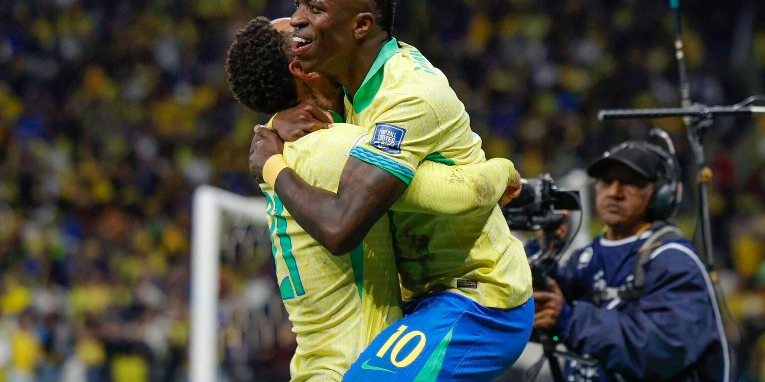 Brasil vence primeira com Ancelotti e se classifica para Copa
