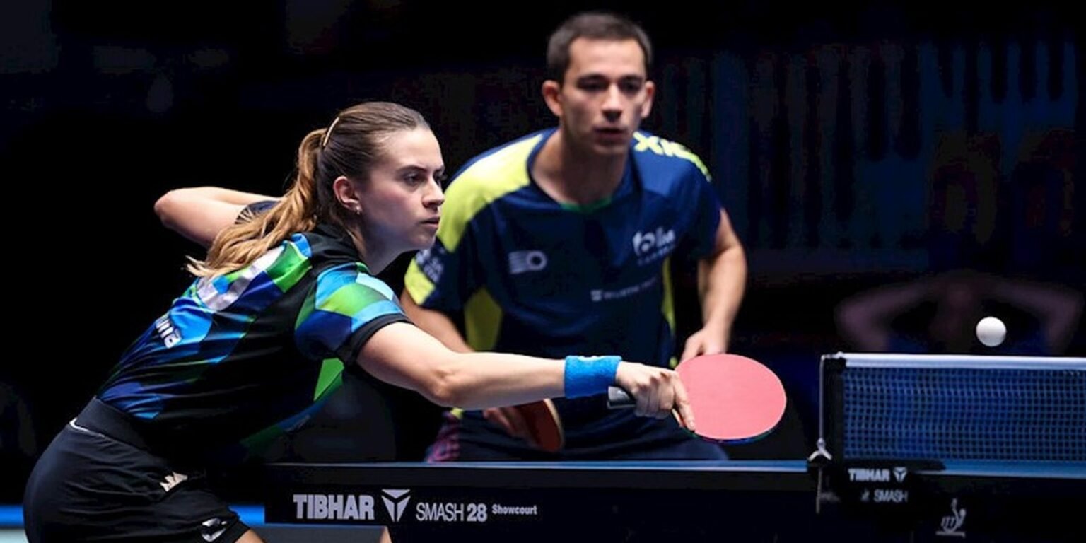 Calderano e Bruna Takahashi vao as quartas em torneio na