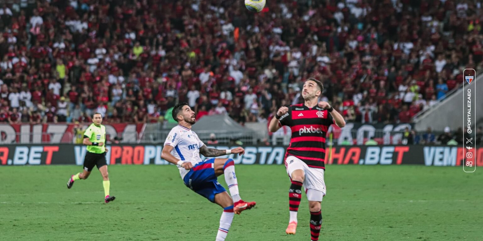 Fla enfrenta Fortaleza mirando ponta da classificacao do Brasileiro