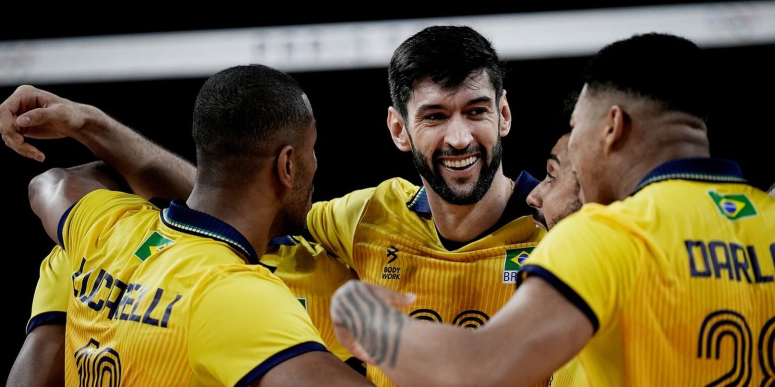 Volei renovada selecao masculina estreia 4a feira na Liga das