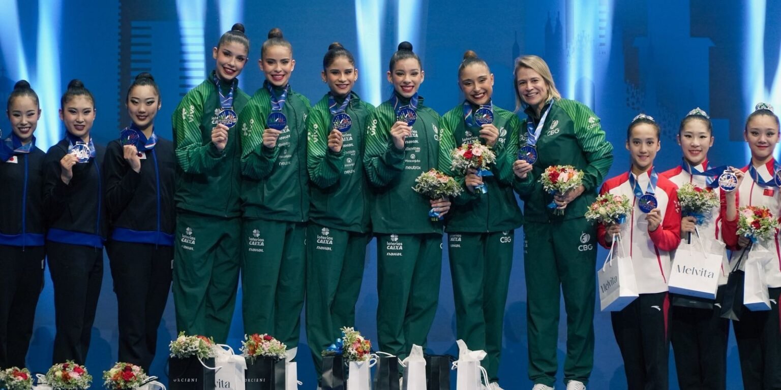 ginastica ritimica ouro brasil copa do mundo 2025