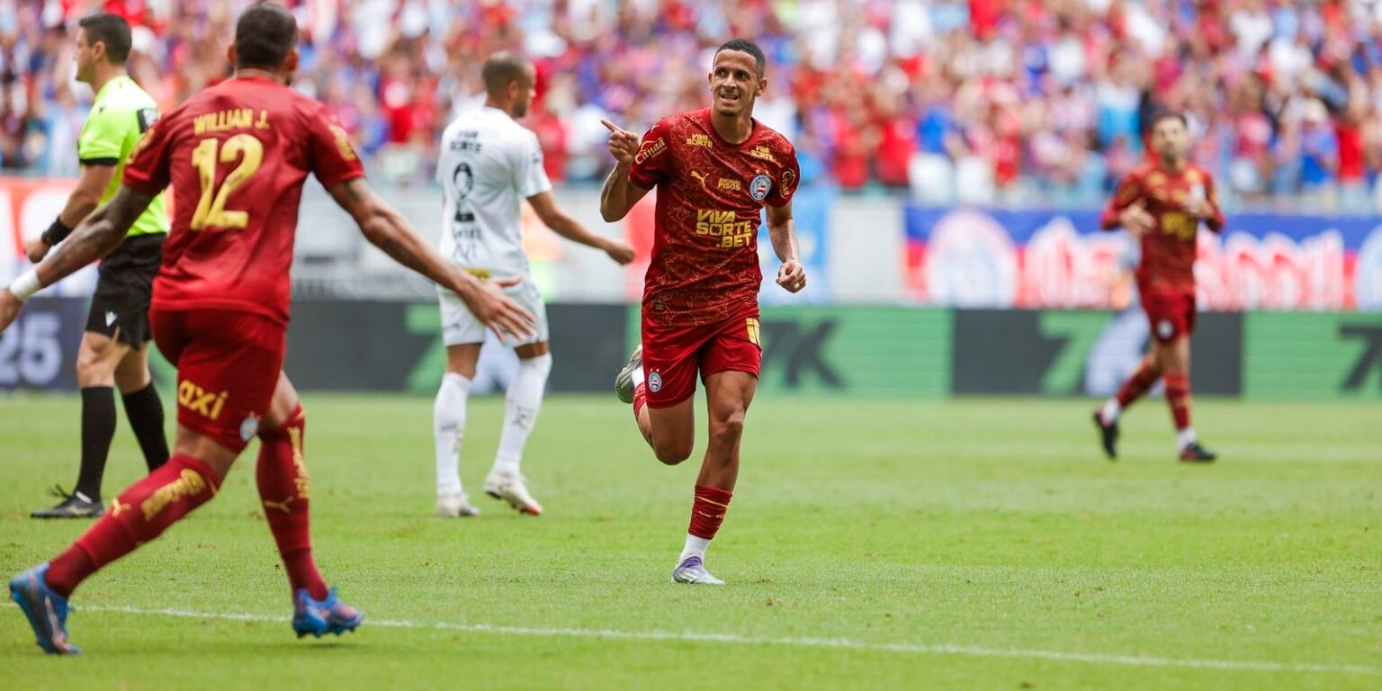 Bahia derrota Santos e ganha forca na luta por vaga