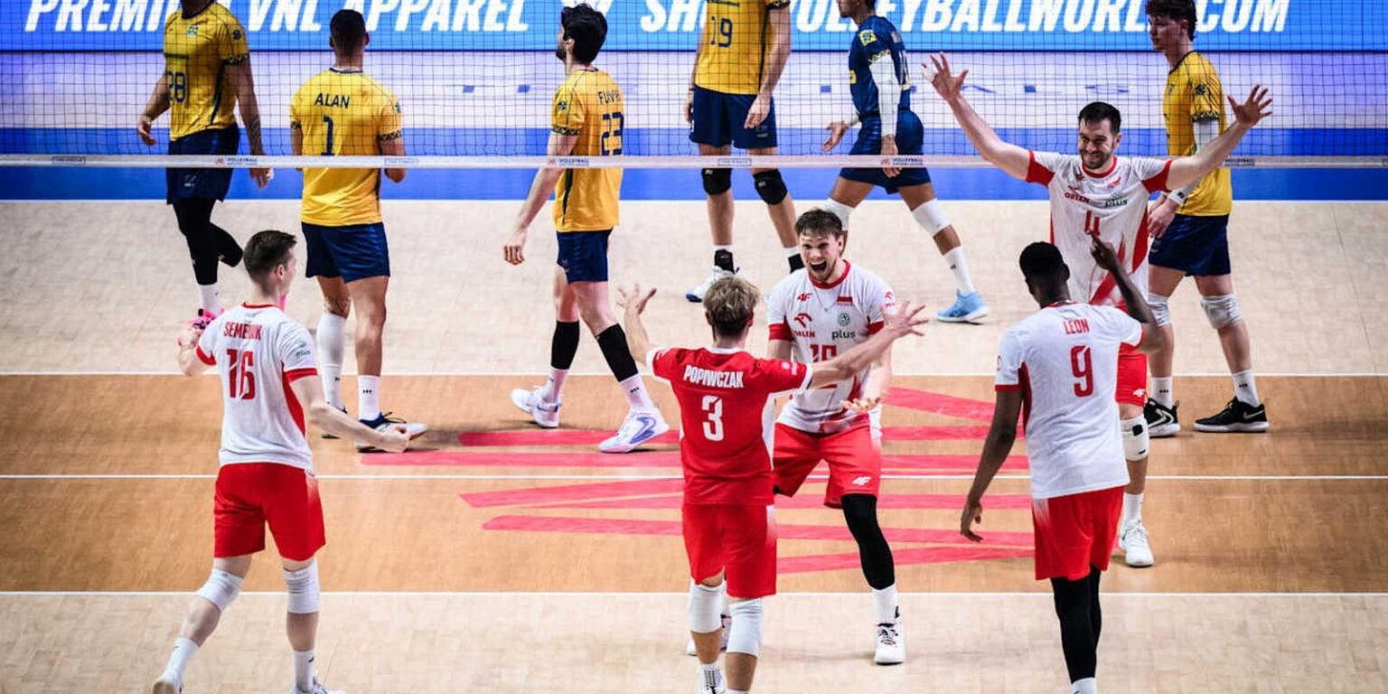 Brasil e superado pela Polonia e disputa bronze com Eslovenia