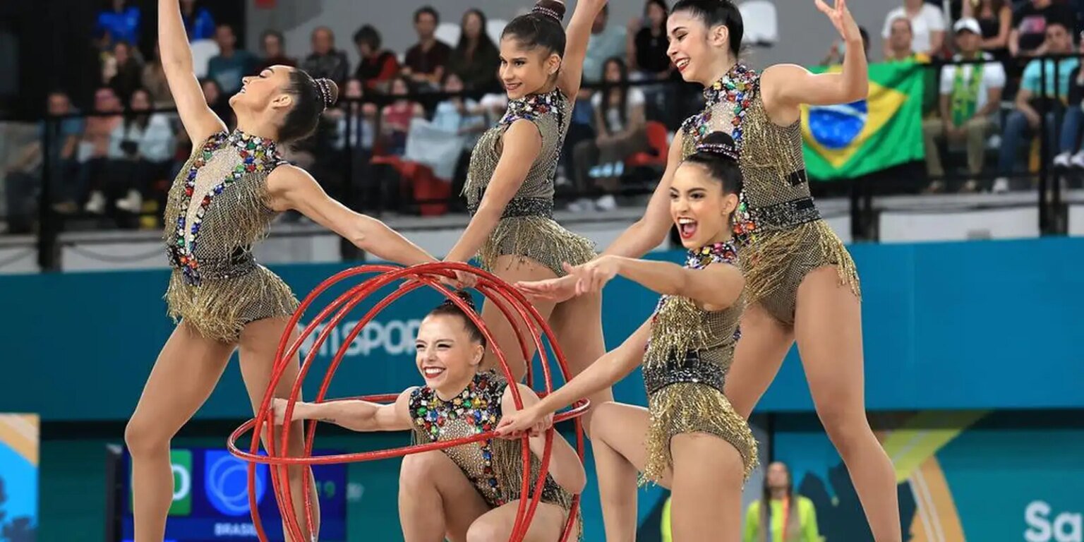 Mundial de ginastica ritmica comeca nesta quarta no Rio de