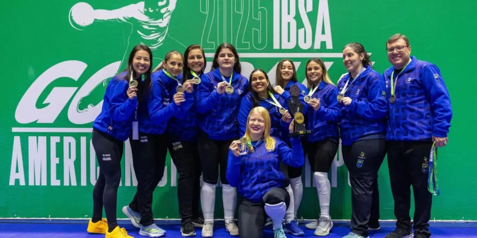 goalball selecao feminina campeao americas 2025