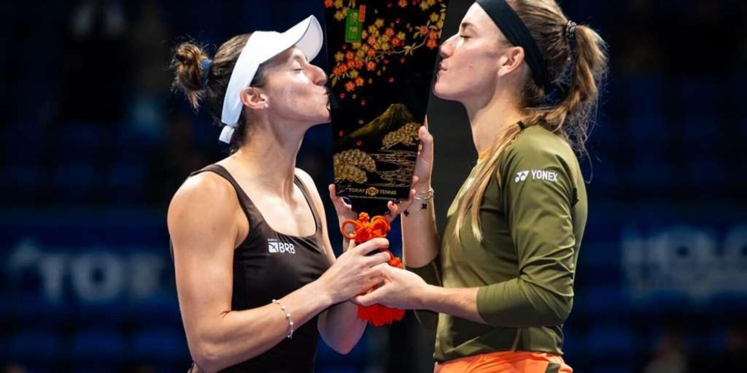Luisa Stefani vence WTA 500 de Toquio e leva 4o
