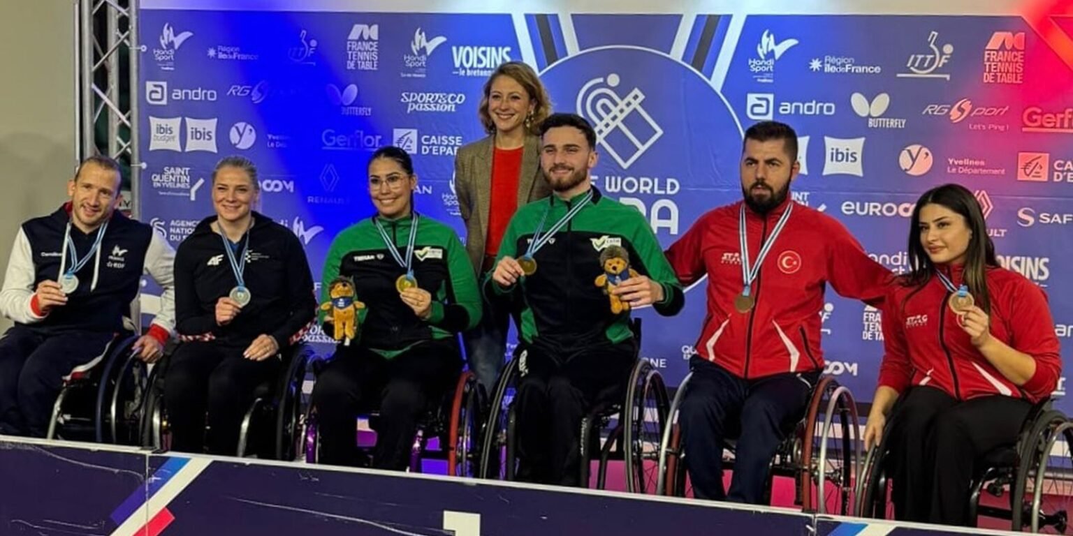 Tenis de mesa paralimpico Thais Severo leva ouro e prata