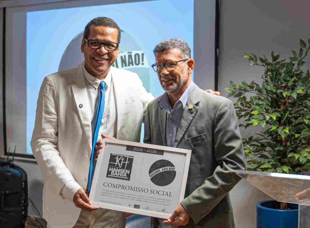 A Fundação Hansen Bahia renova selo “Racismo, aqui não!”. IMG 20251117 WA0024 Easy Resize.com