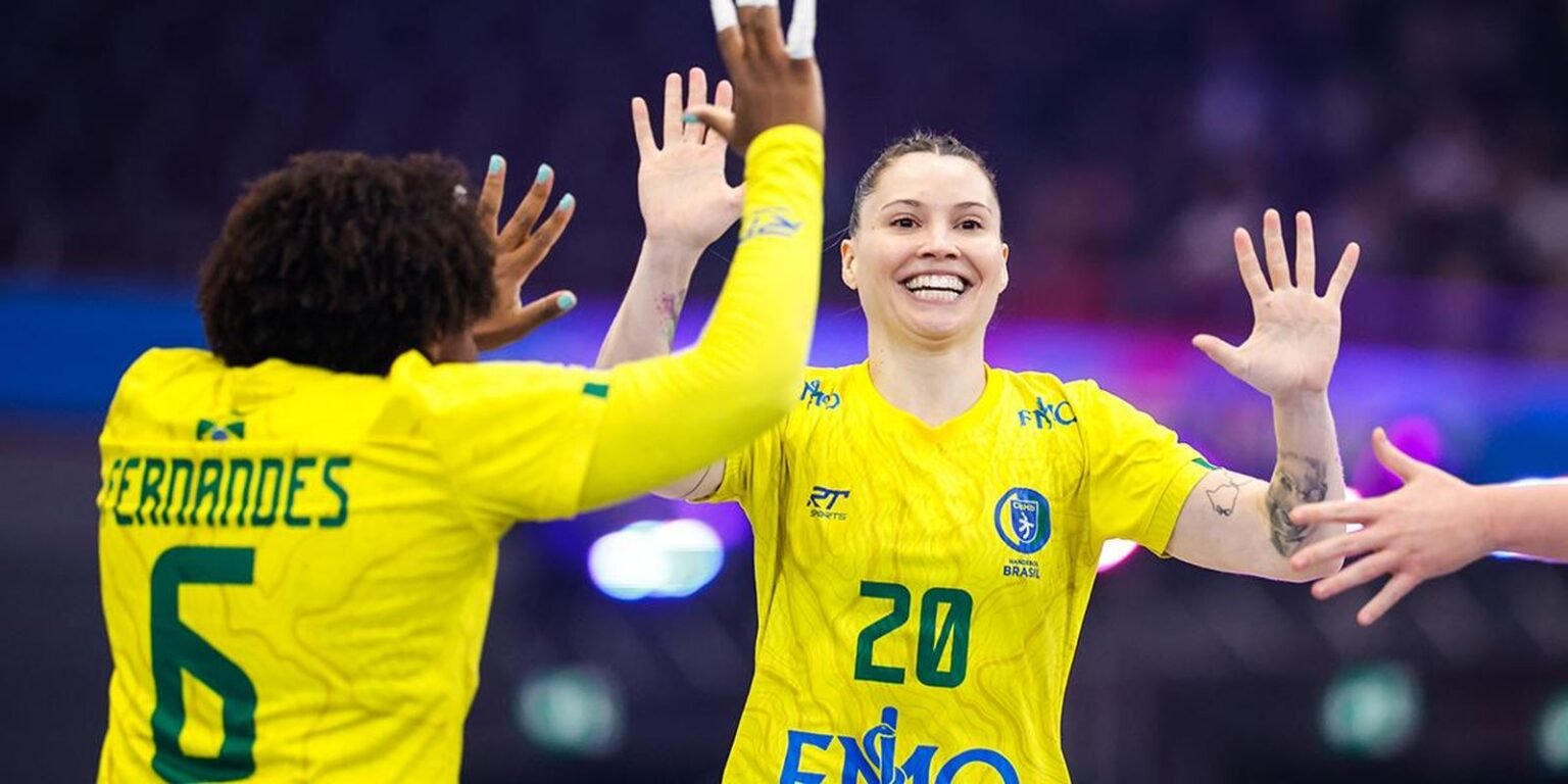 Handebol Brasil abre segunda fase do Mundial com vitoria sobre