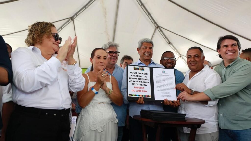 Equipamentos para a saúde e tecnologias para a segurança são destaques entre entregas do Estado, em Ribeira do Amparo Ribeira do Amparo. Foto Feijao AlmeidaGOVBA 2 Easy Resize.com