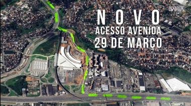 Novo acesso à Avenida 29 de Março foi liberado Novo20acesso20C3A020Avenida202920de20MarC3A7o2028129