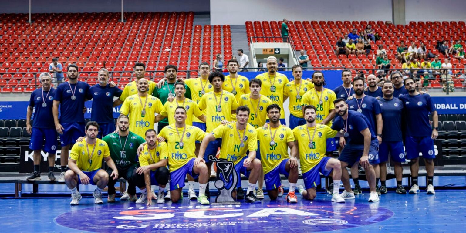 Vice no Sul-Centro Americano, Brasil sela vaga no Mundial de handebol brasil vice campeao sul centro americano handebol 2026