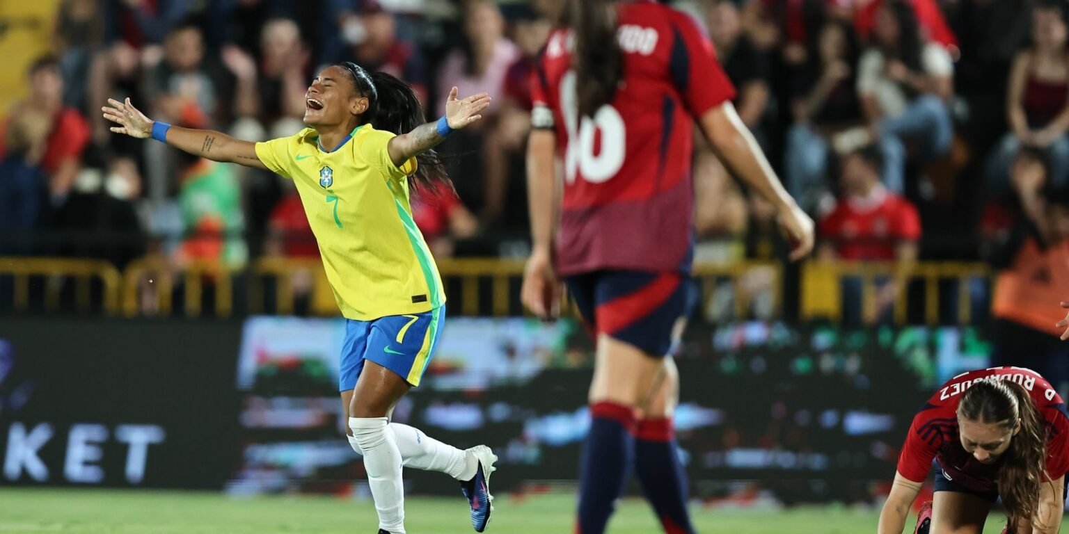 Seleção feminina derrota Costa Rica em primeiro amistoso de 2026 brasil2