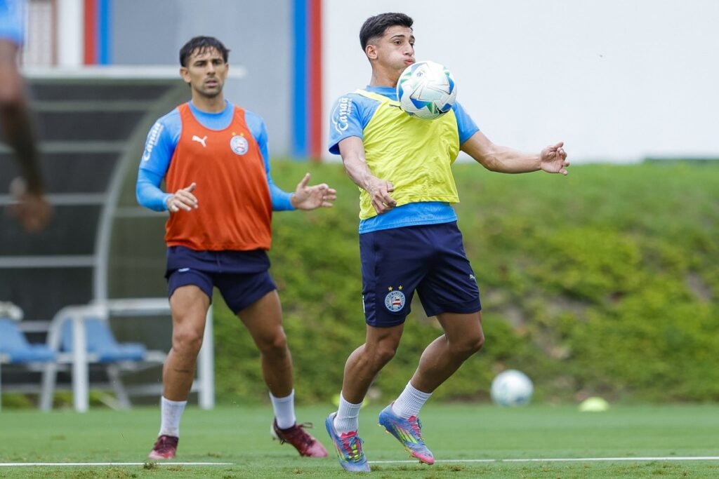 Bahia se reapresenta e mira duelo decisivo contra a Juazeirense pelo Baiano treino bahia 1