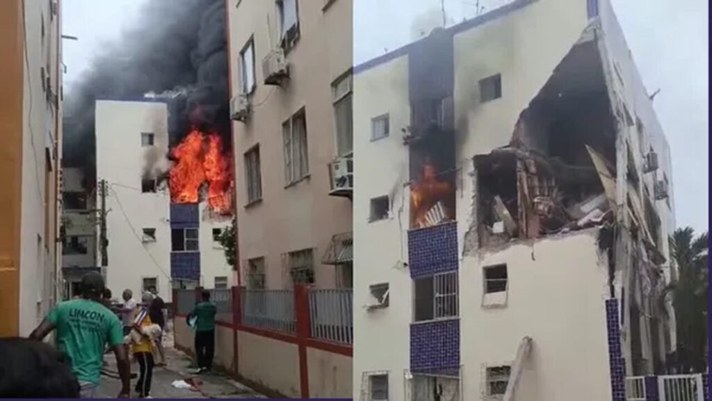 videos incendio atinge apartamentos no stiep apos explosao de gas Easy Resize.com