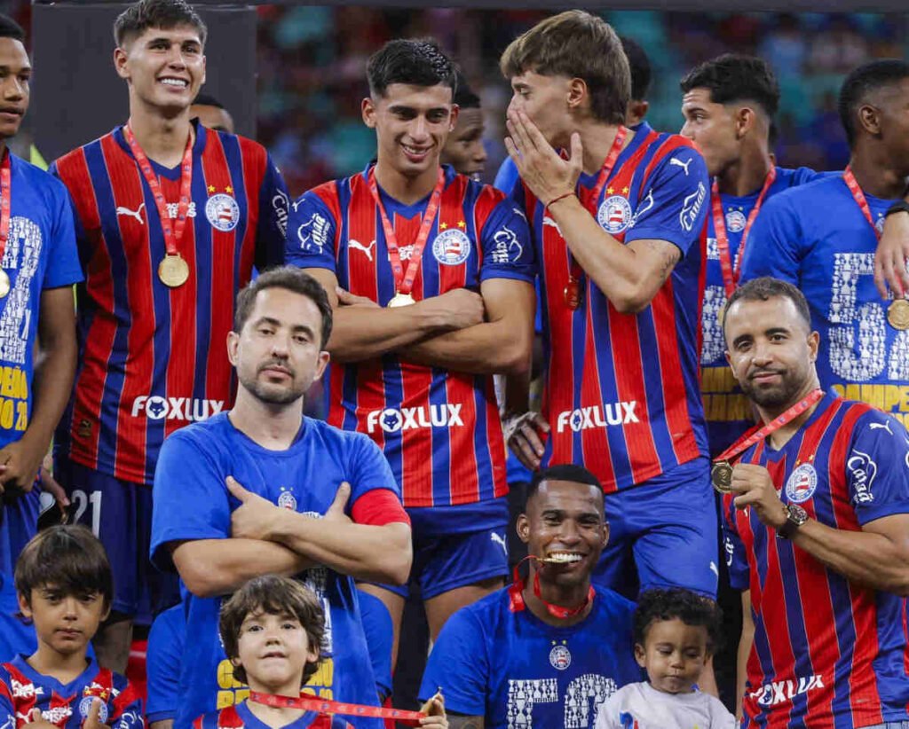 Campeão invicto: veja os números da campanha do Bahia no Baianão bahia campeao