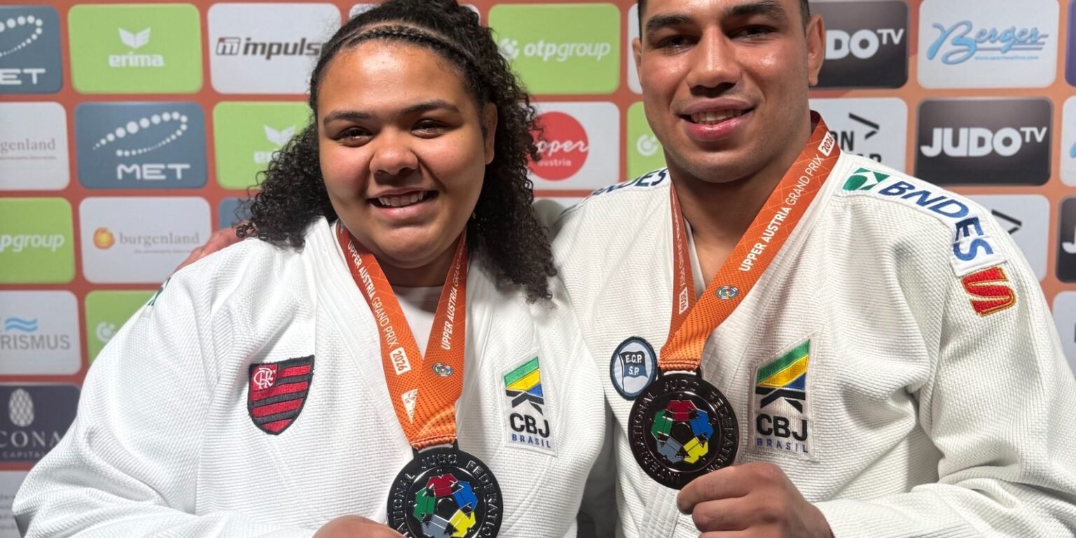giovanna santos e giovani ferreira prata e bronze judo gp austria 2026.jpg