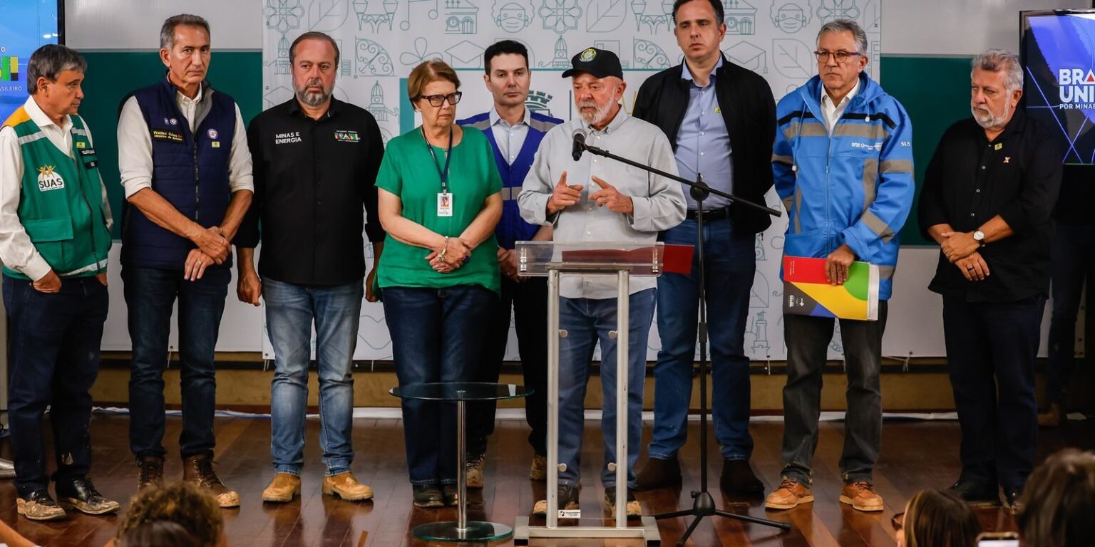 Financiamentos a desabrigados em Minas seguirão modelo do RS, diz Lula rbr1367.jpg