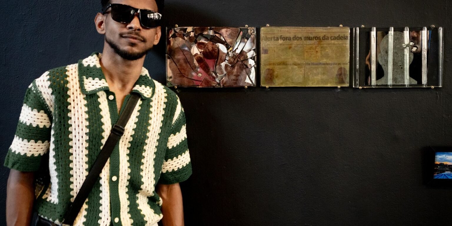 wallace costa e obra que retrata impactos da prisao do pai