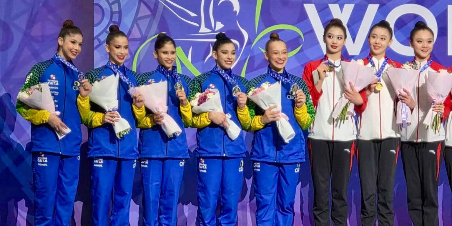 Brasil garante duas medalhas na Copa do Mundo de Ginastica