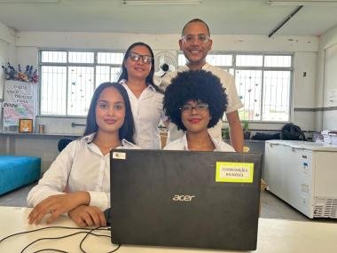 Estudantes da rede estadual conquistam medalha de prata em feira científica internacional Foto20Deivison20Trindade2028229