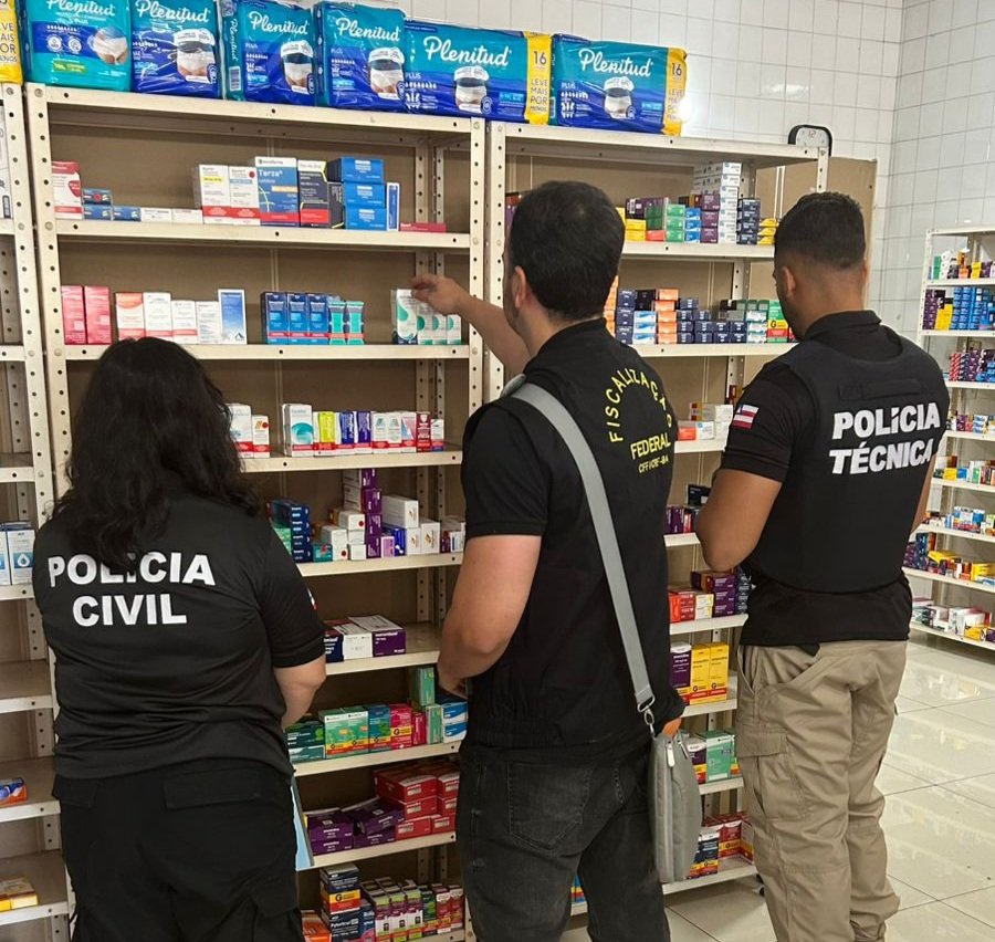 Operação em Camaçari expõe irregularidades graves em farmácias da região metropolitana de Salvador IMG 20260416 WA0237