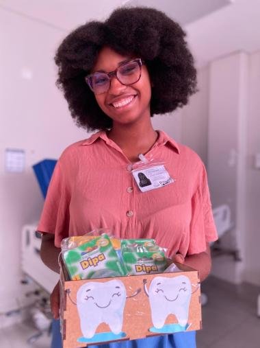 Hospital Metropolitano realiza ação de saúde bucal para pacientes internados WhatsApp20Image202026 04 0620at2015.44.46