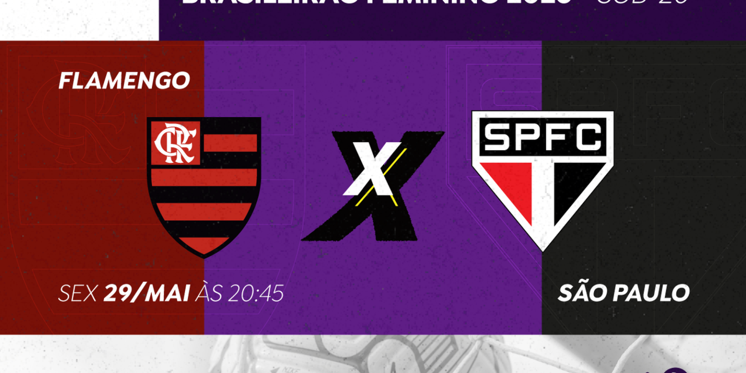 Brasileirão Feminino Sub-20: TV Brasil transmite Flamengo X São Paulo flamengo 20x 20sa cc 83o 20paulo 201