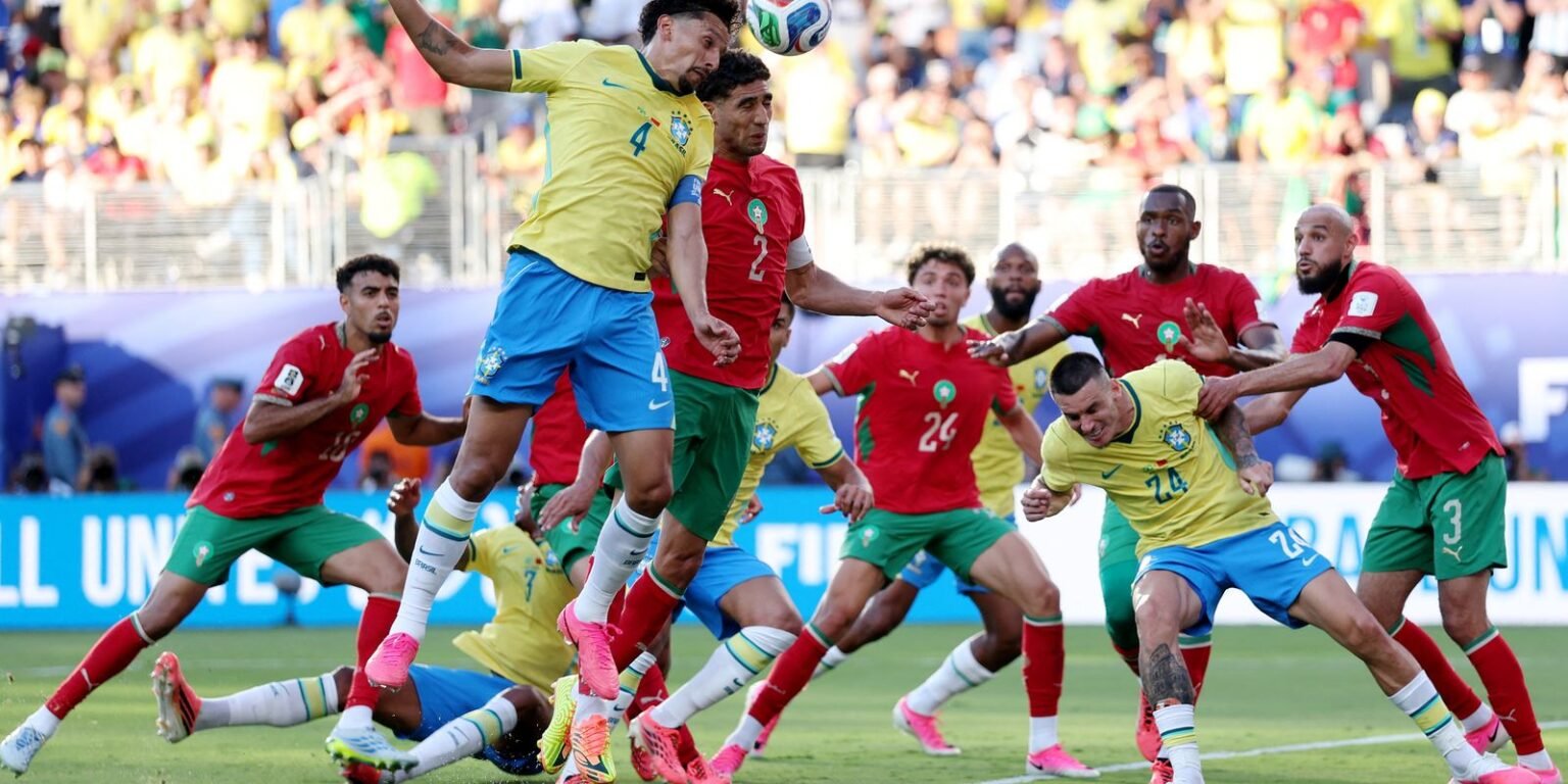 Brasil sofre com Marrocos e estreia na Copa do Mundo com empate 2026 06 13t225438z 1031434500 up1em6d1rn0ff rtrmadp 3 soccer worldcup bra mar