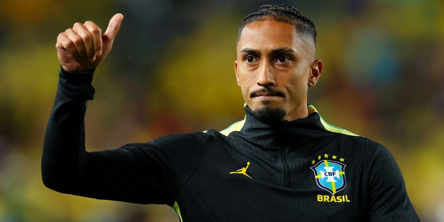 Raphinha sente dores na coxa direita e será reavaliado 2026 06 20t023815z 638209379 up1em6k07bqpi rtrmadp 3 soccer worldcup bra hti