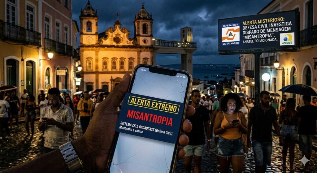 Alerta misterioso em celulares assusta moradores e Defesa Civil aciona Anatel após mensagem com palavra “misantropia” Gemini Generated Image 81zmql81zmql81zm Easy Resize.com