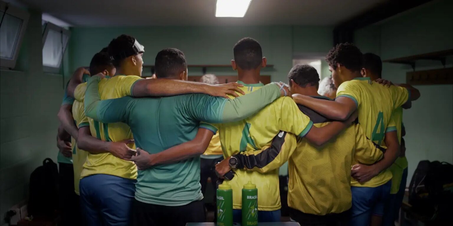 Também penta, seleção de futebol de cegos terá filme exibido nos EUA filme futebol de cegos penta