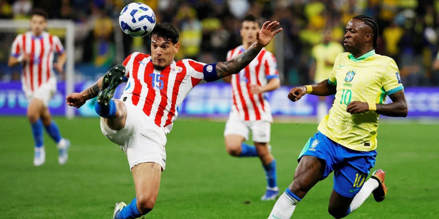 Brasileirão tem recorde de jogadores convocados para uma Copa do Mundo gustavo gomez selecao do paraguai 2026