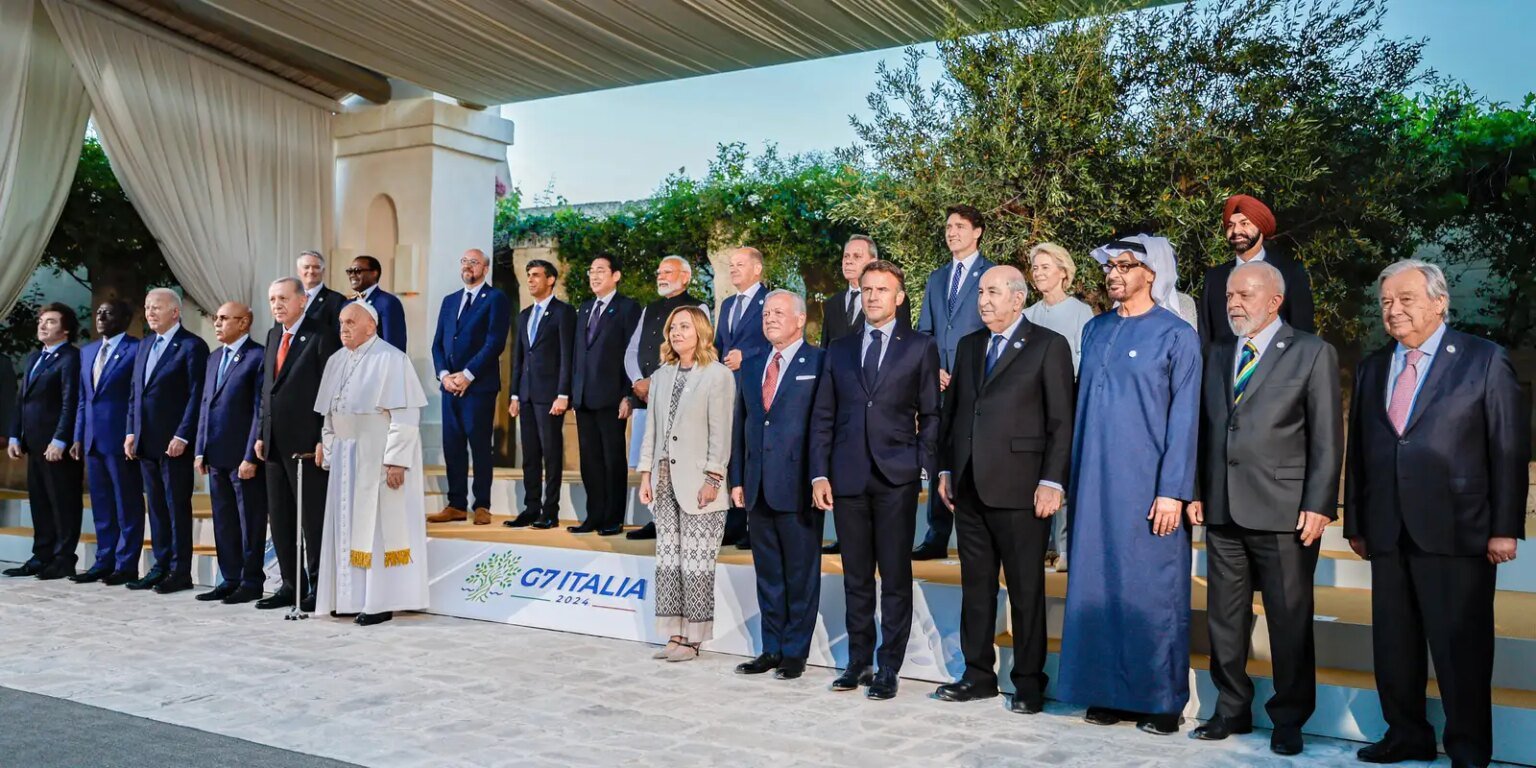 Lula no G7 gera expectativa por tarifa dos EUA e veto à carne pela UE lulag701