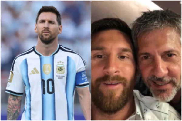 APRESENTADORA É AFASTADA APÓS ANUNCIAR FALSA MORTE DO PAI DE MESSI AO VIVO NA COPA DO MUNDO messi e o pai 3310674 article