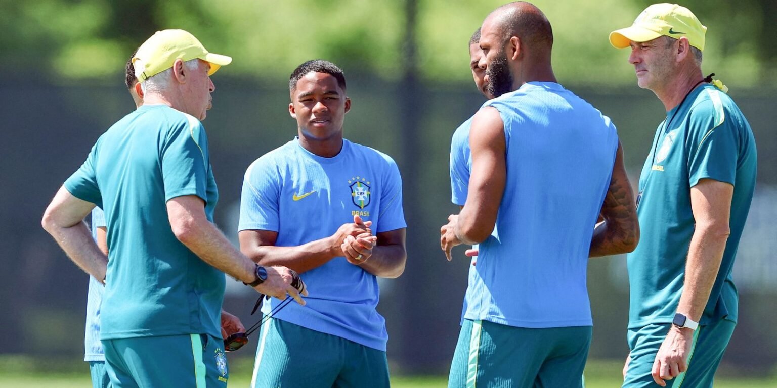 Brasil faz último treino antes de encarar Noruega pelas oitavas 2026 07 04t154742z 917625883 up1em7417vgwj rtrmadp 3 soccer worldcup bra nor preview
