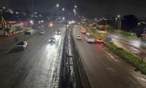 BR-324 tem tráfego totalmente liberado em Simões Filho após quase duas semanas de obras BR 324