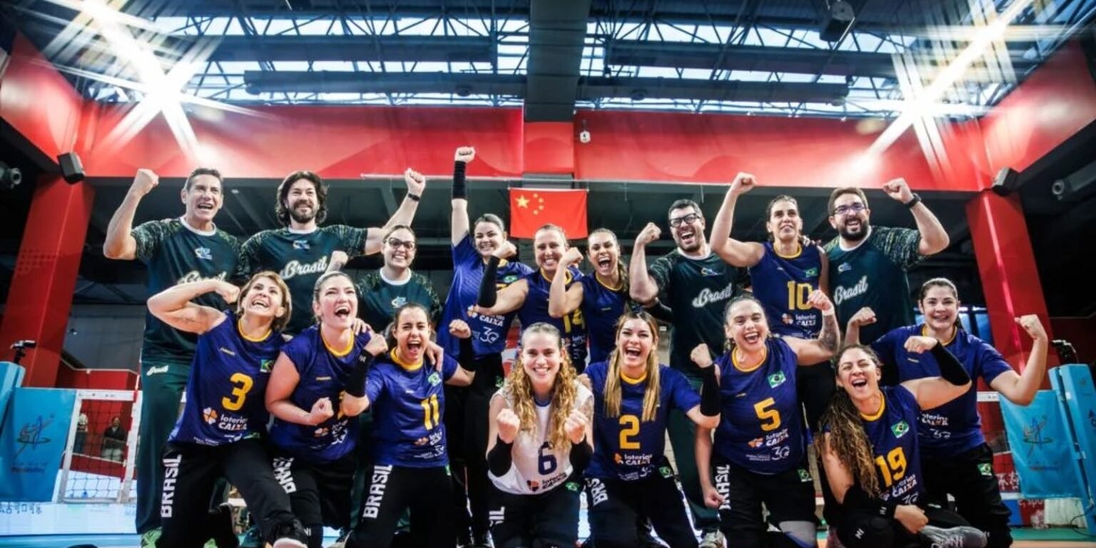 Brasil vence anfitriã China e vai à final do Mundial de vôlei sentado Brasil vence anfitria China e vai a final do Mundial
