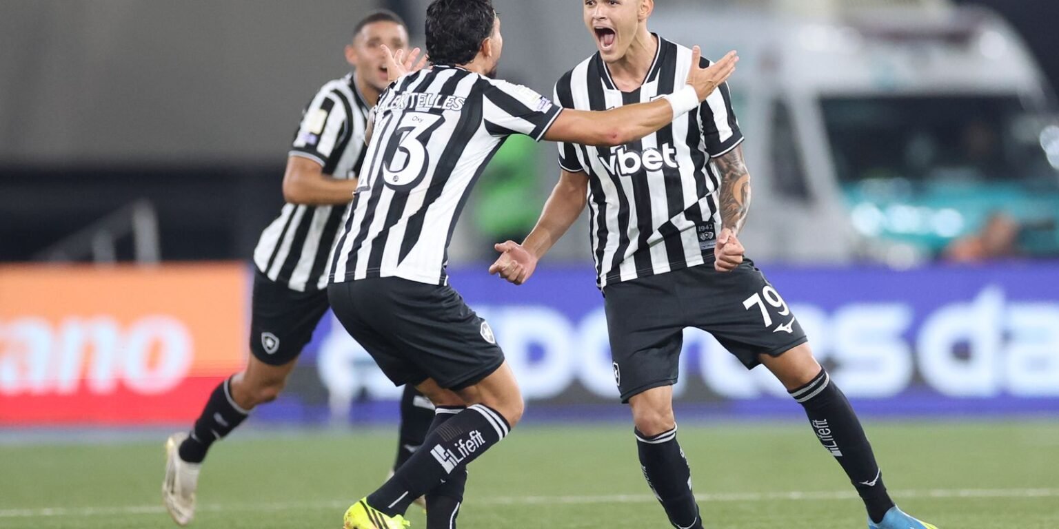 Com gol no último lance, Botafogo bate Santos na volta do Brasileirão Com gol no ultimo lance Botafogo bate Santos na volta